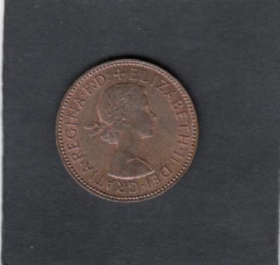 Beschrijving: 1/2 Penny SHIP